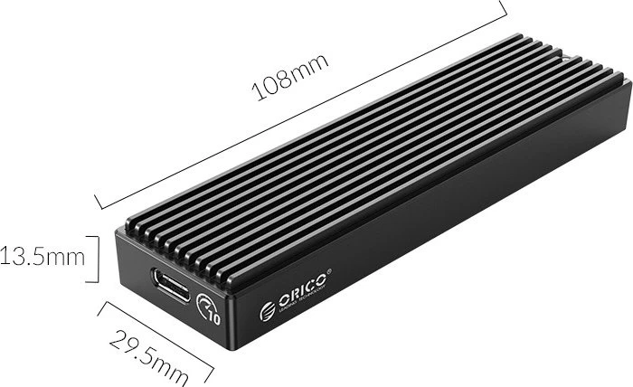 Orico M.2 SSD Enclosure, USB-C 3.1