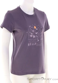 Helly Hansen Massif Graphic T-Shirt kurzarm smoked purple (Damen)