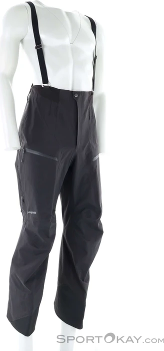 Patagonia Untracked Bibs Skihose lang schwarz (Herren)