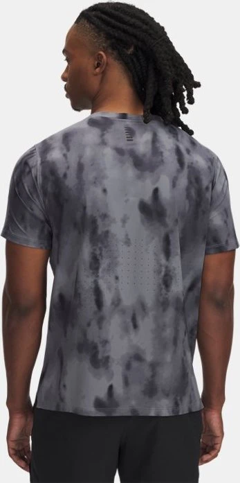 Under Armour Launch Elite Printed Laufshirt kurzarm titan gray/reflective (Herren)