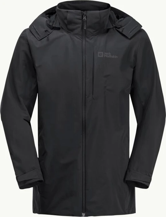 Jack Wolfskin Fernblick 2L Funktionsjacke schwarz (Herren)