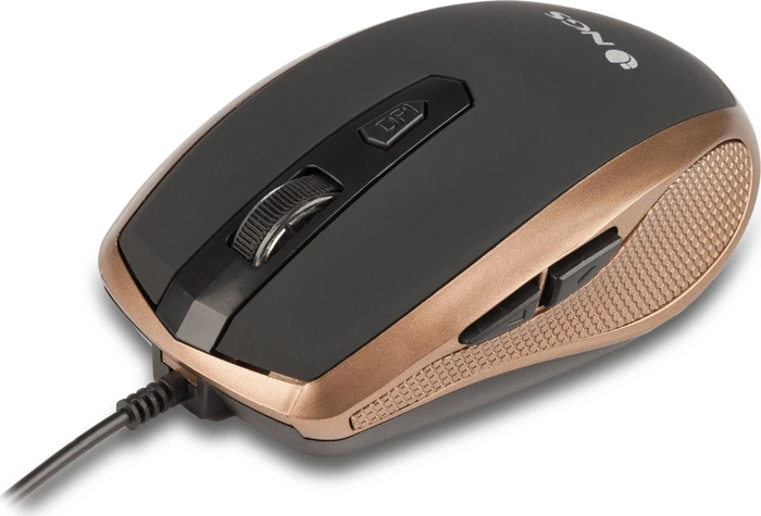 NGS Tick Wired Mouse gold, USB