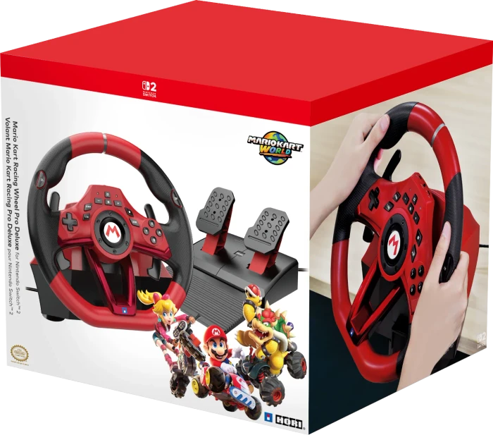 Hori Mario Kart Racing Wheel Pro Deluxe (Switch 2/Switch/PC)