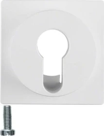 Berker S.1/B.3/B.7 Zentralstück für Schlüsselschalter/-taster, polarweiß matt