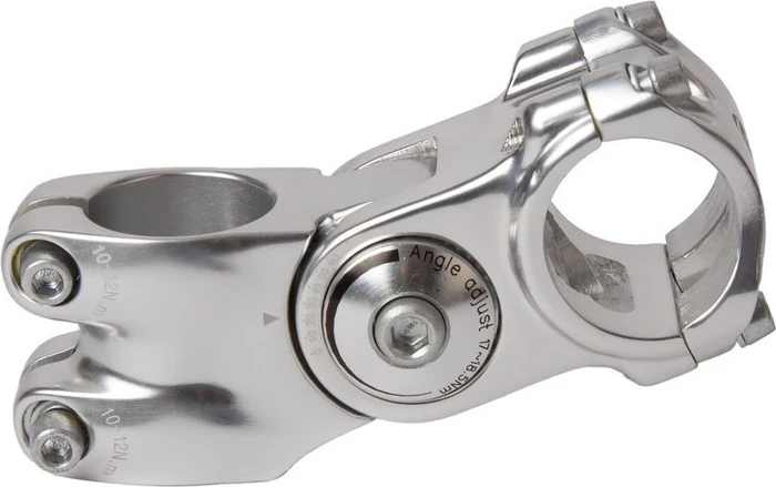 Ergotec Octopus 2 Ahead 31.8mm/28.6mm 0° - +60° Vorbau 75mm silber