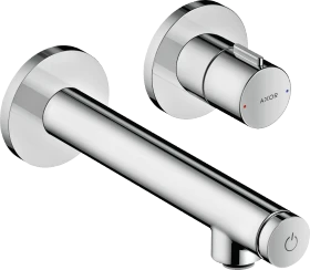 Hansgrohe Axor Uno Unterputz für Wandmontage Select mit Auslauf 158mm polished chrome