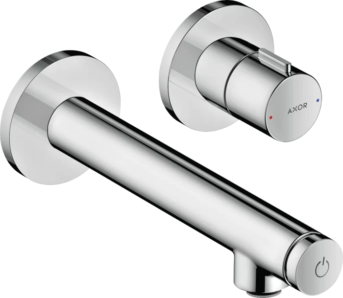 Hansgrohe Axor Uno Unterputz für Wandmontage Select mit Auslauf 158mm polished chrome