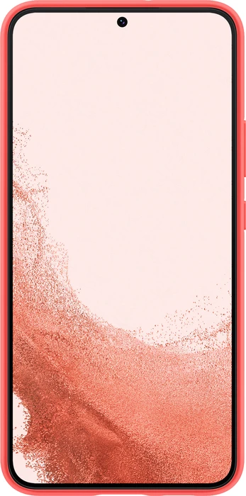 Samsung Silicone Cover für Galaxy S22+ Glow Red