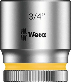 Wera 8790 HMB Zyklop Außensechskant Steckschlüssel 3/8" zöllig, 3/4"x30mm