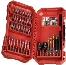 Milwaukee Shockwave Impact Duty Bitset inkl. Werkzeugbox, 40-tlg.