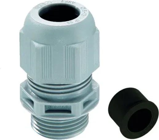 Wiska ESKV-RDE 20 SG Kabelverschraubung mit Reduzierdichteinsatz, Kunststoff, M20, RAL 7001