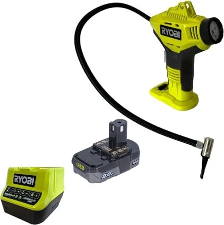 Ryobi R18PI-120GJ Akku-Kompressor inkl. Akku 2.0Ah
