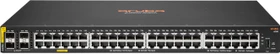 HPE Aruba CX 6100 Series Rackmount Gigabit Managed Switch, 48x RJ-45, 4x SFP+, 370W PoE+ (JL675A)