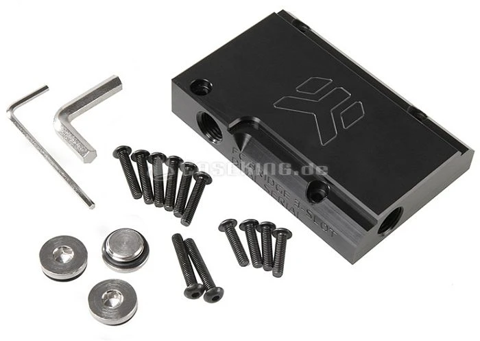 EK Water Blocks EK-FC Bridge DUAL Serial 3-Slot