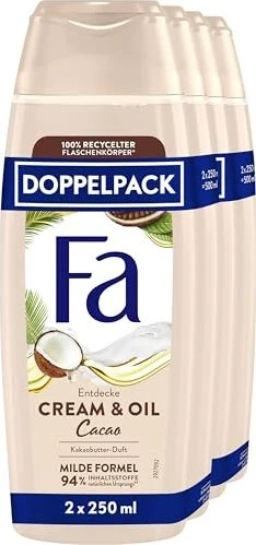 Fa Cream & Oil Duschgel, 500ml (2x 250ml)