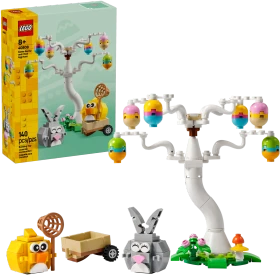 LEGO Osterhase und Ostereiersuche