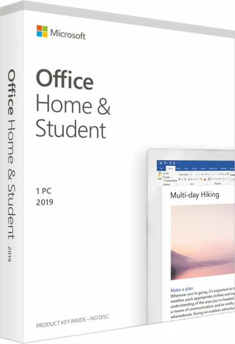 Microsoft Office 2019 Home and Student, ESD (multilingual) (PC/MAC)
