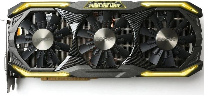 Zotac GeForce GTX 1080 AMP Extreme, 8GB GDDR5X, DVI, HDMI, 3x DP