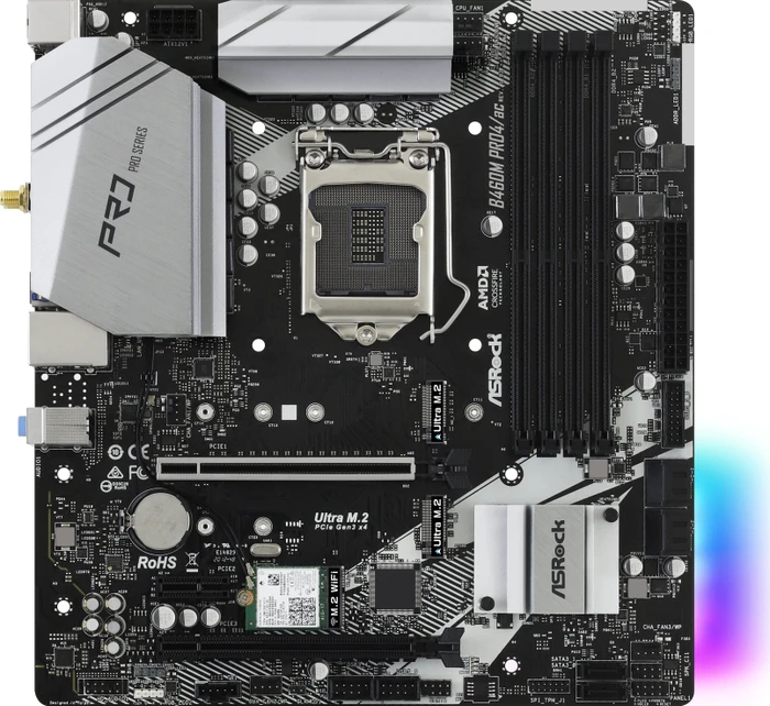 ASRock B460M Pro4/ac (Intel 1200)