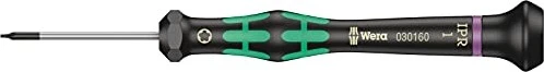 Wera Kraftform Micro 2073 Elektroniker Außensechskant Schraubendreher, TS1x40mm
