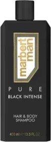Marbert Man Pure Black Intense Hair & Body Shampoo, 400ml