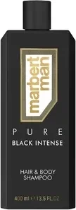Marbert Man Pure Black Intense Hair & Body Shampoo, 400ml