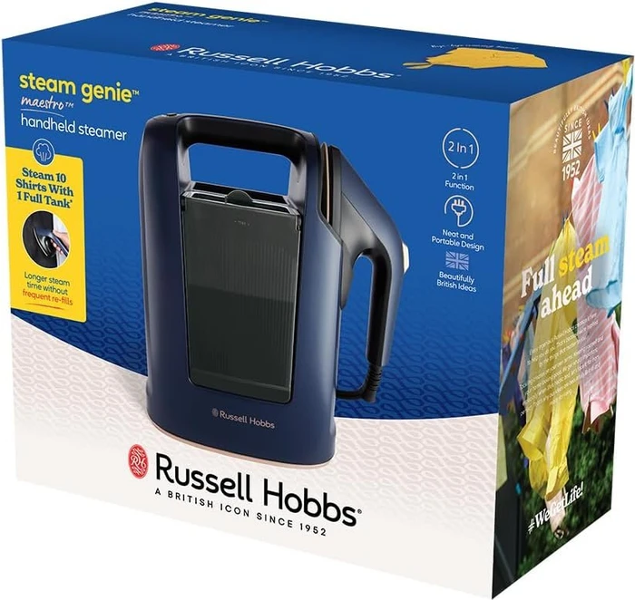 Russell Hobbs Steam Genie Maestro 2in1 Dampfbürste/-glätter