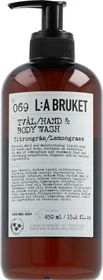 L:A Bruket No 069 Lemongrass Hand & Body Wash, 450ml