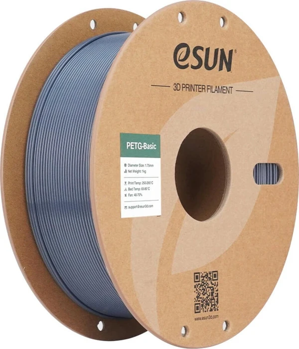 eSUN PETG, grau, Spule, 1.75mm, 1.00kg