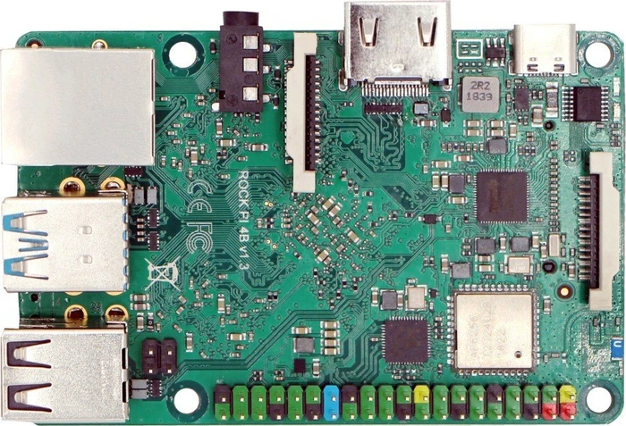 Radxa ROCK Pi 4 Model B, 4GB RAM, WIFI, Version 1.3