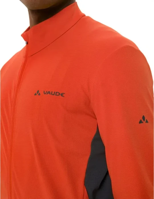 Vaude Matera II FZ Trikot langarm glowing red (Herren)