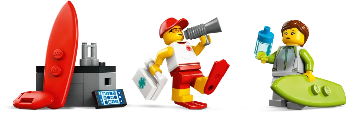 LEGO City - Einsatzfahrzeug der Rettungsschwimmer