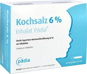 Kochsalz 6% Inhalat Pädia Lösung, 240ml (60x 4ml)