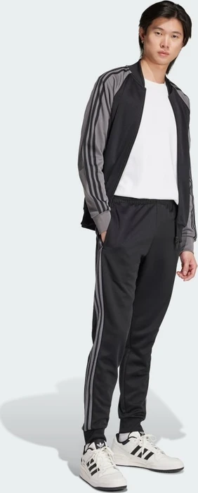 adidas Adicolor Classics SST Trainingshose lang black/grey four (Herren)