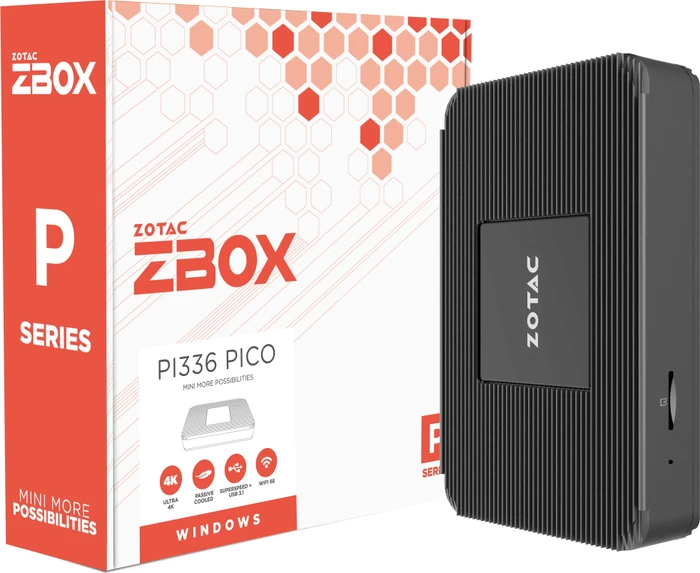 Zotac ZBOX PI336 pico, Celeron N6211, 4GB RAM, 128GB Flash
