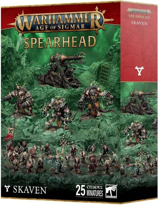 Games Workshop Warhammer Age of Sigmar - Skaven - Spearhead