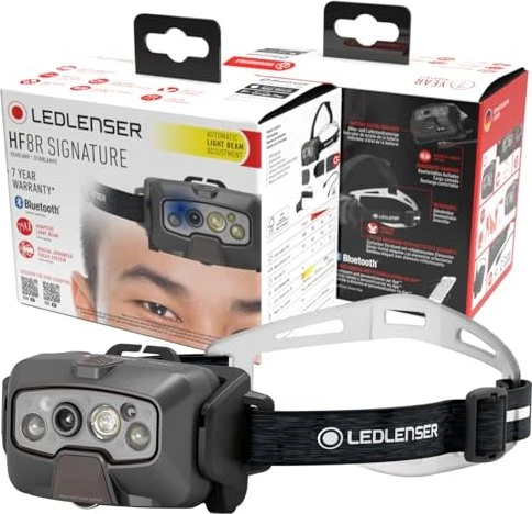 Ledlenser HF8R Signature Stirnlampe schwarz