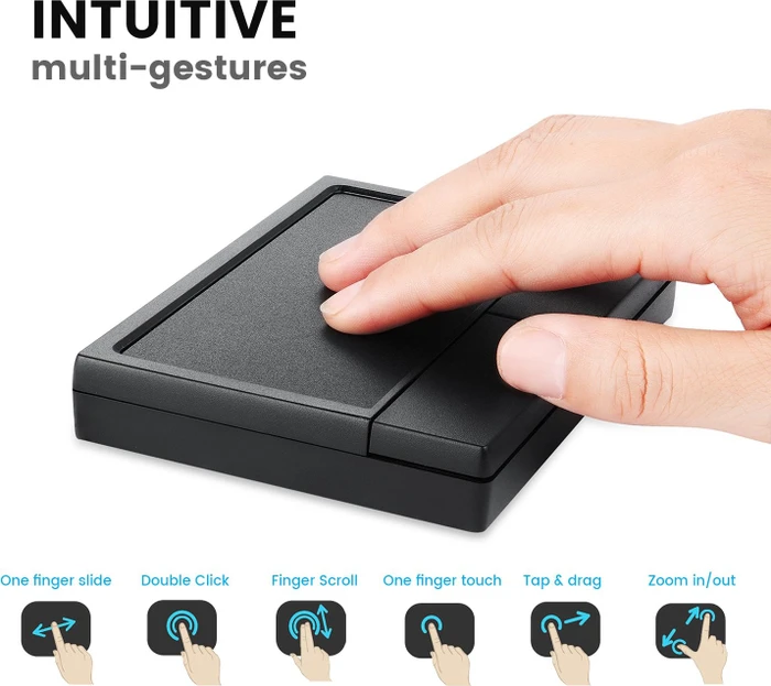 Perixx PERIPAD-704 Wireless Touchpad, schwarz