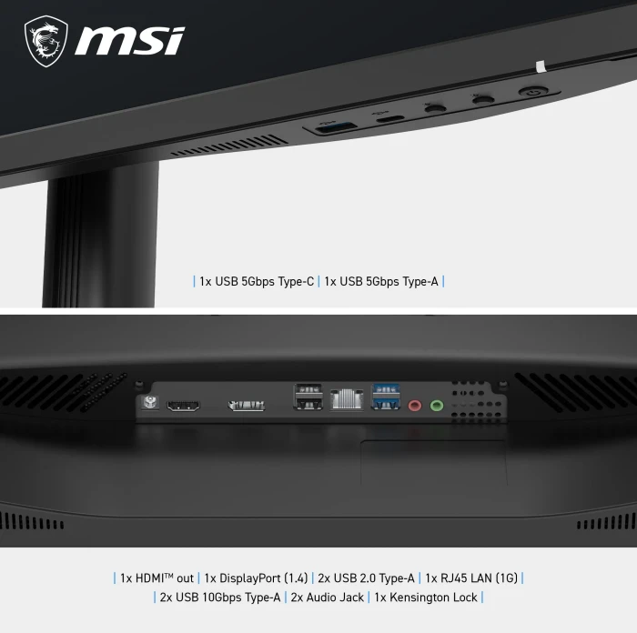 MSI PRO MAX 27P 8MG-016DE, schwarz, Ryzen 7 255, 16GB RAM, 512GB SSD, DE