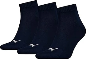 Puma Training Quarter Socken navy, 3 Paare
