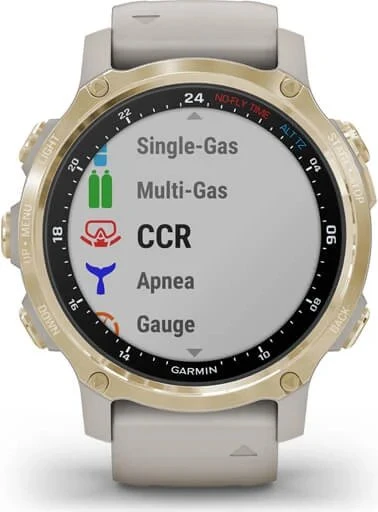 Garmin Descent Mk2S Tauchcomputer light gold/light sand