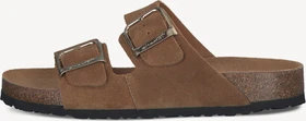 Tamaris Leder Pantolette cognac (Damen)