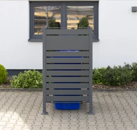 Westmann Planum 150 Mülltonnenbox 1x 240l anthrazit