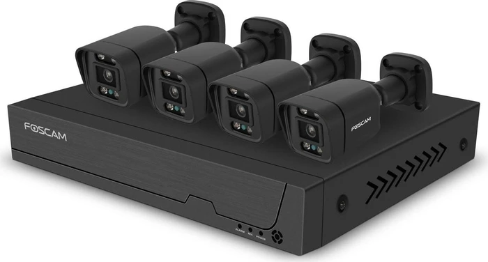 Foscam FNA108E-B4-2T 8-Kanal PoE, schwarz, Set