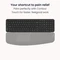 Contour Design Balance Mid-Size Compact Wireless Keyboard, schwarz, USB/Bluetooth, DE Vorschaubild