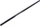 Alphacool Hardtube 13/10mm 40cm Deep Black, schwarz verchromt (18613)