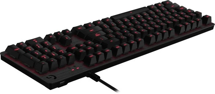 Logitech G413, schwarz, Romer-G Tactile, USB, DE