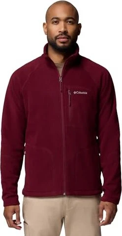 Columbia Fast Trek II Full Zip Fleece Jacke rich wine (Herren)