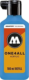 Molotow ONE4ALL Refill Acrylfarbe 180ml, schockblau