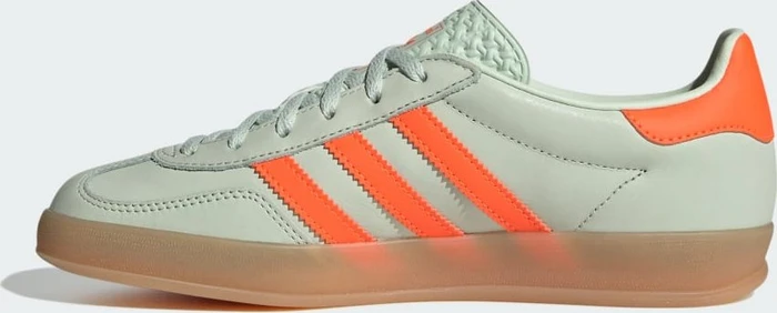 adidas Gazelle Indoor linen green/solar orange/gum